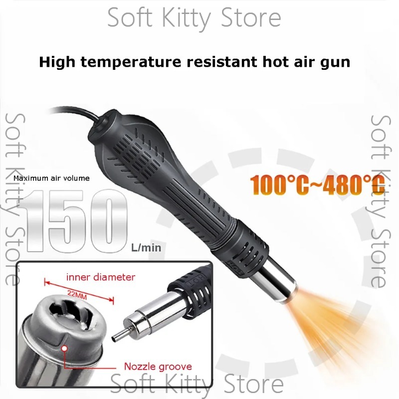 750W 2 in 1 Soldering Iron Hot - 2 In 1 Soldering Rework Station 750W 评论和价格
