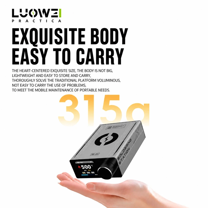 LUOWEI LW-SS02 Warrior Desktop - C210 Precision Soldering Station 评论和价格