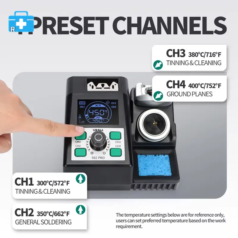 Hot Tweezers & Soldering Iron  - C210 Precision Soldering Station 评论和价格