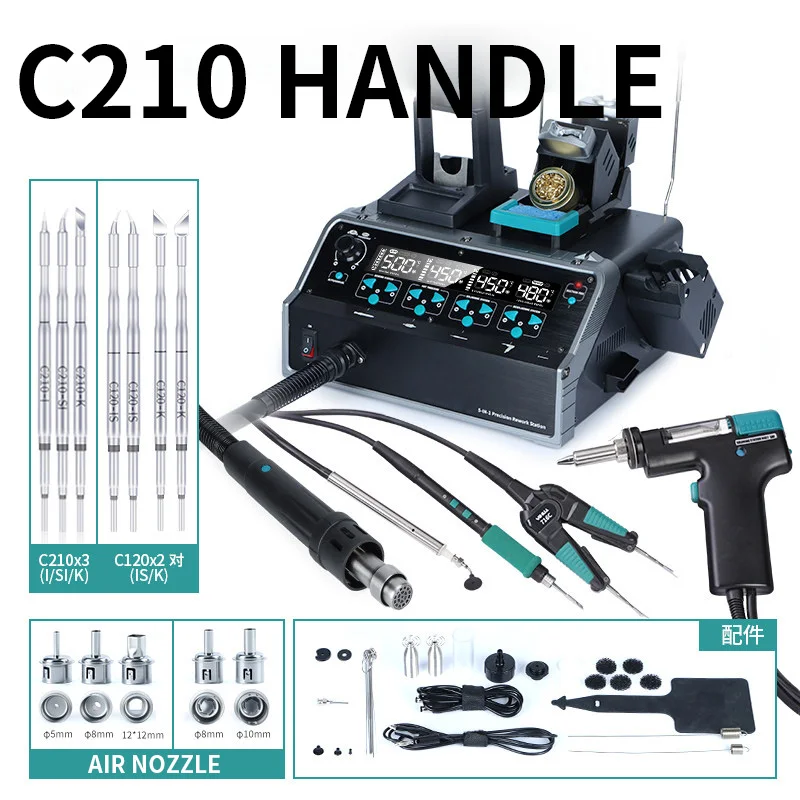 5-in-1 Desoldering Station Pre - C210 Precision Soldering Station 评论和价格